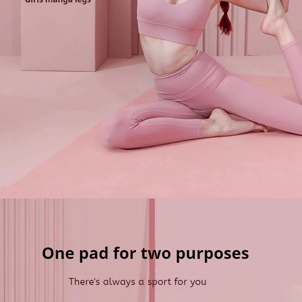 "Yoga Mat Sided Non Slip Eco Friendly"