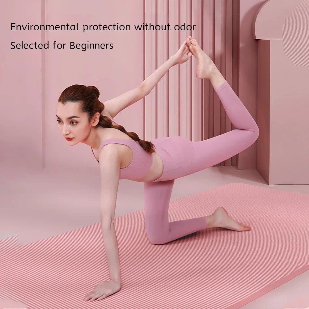 "Yoga Mat Sided Non Slip Eco Friendly"