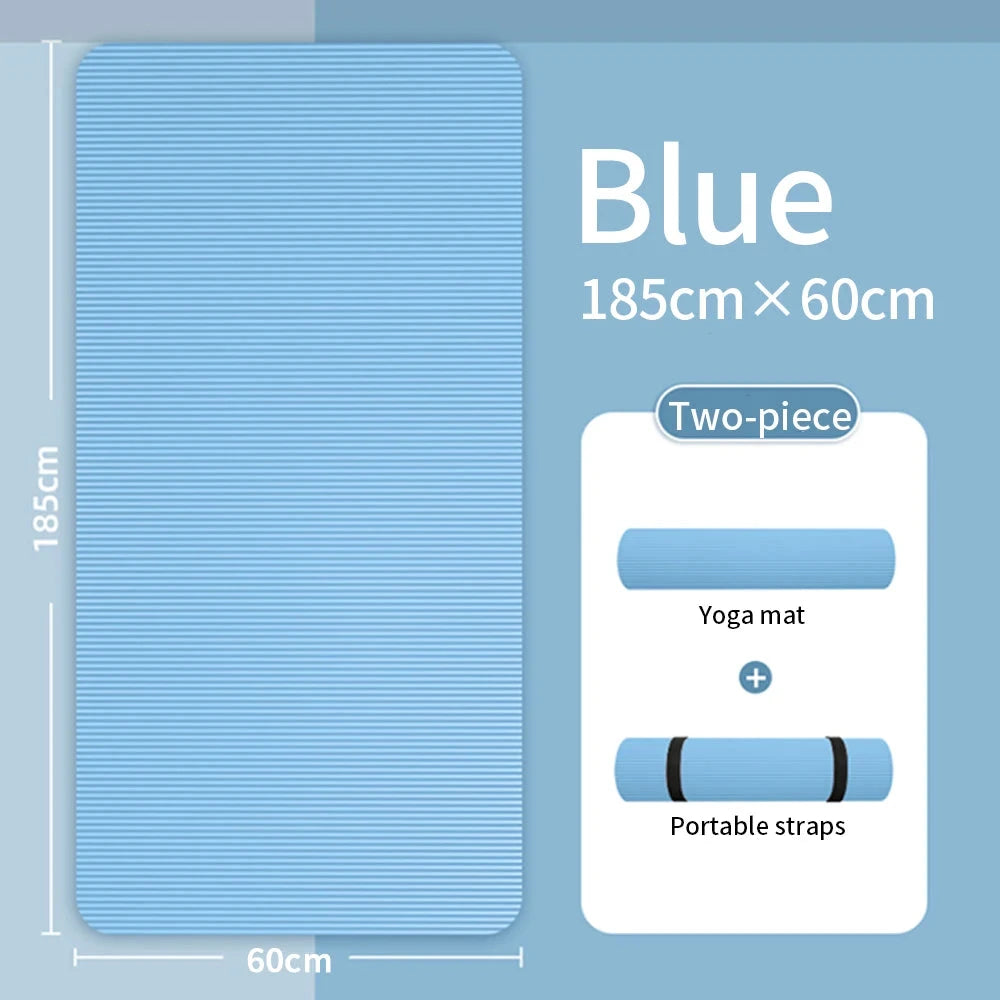 "Yoga Mat Sided Non Slip Eco Friendly"