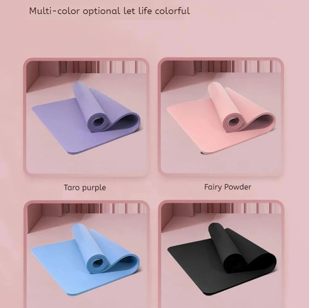 "Yoga Mat Sided Non Slip Eco Friendly"