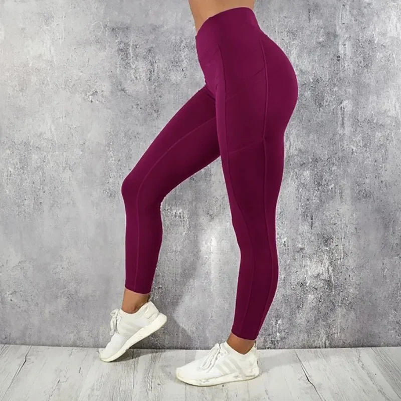 Women’s High Waist Yoga Leggings with Pockets