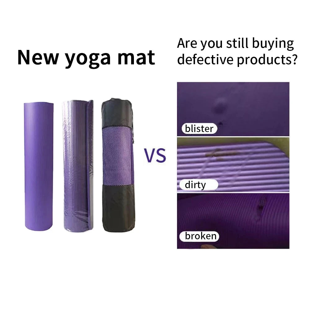 Yoga Mat Sided Non Slip Eco Friendly