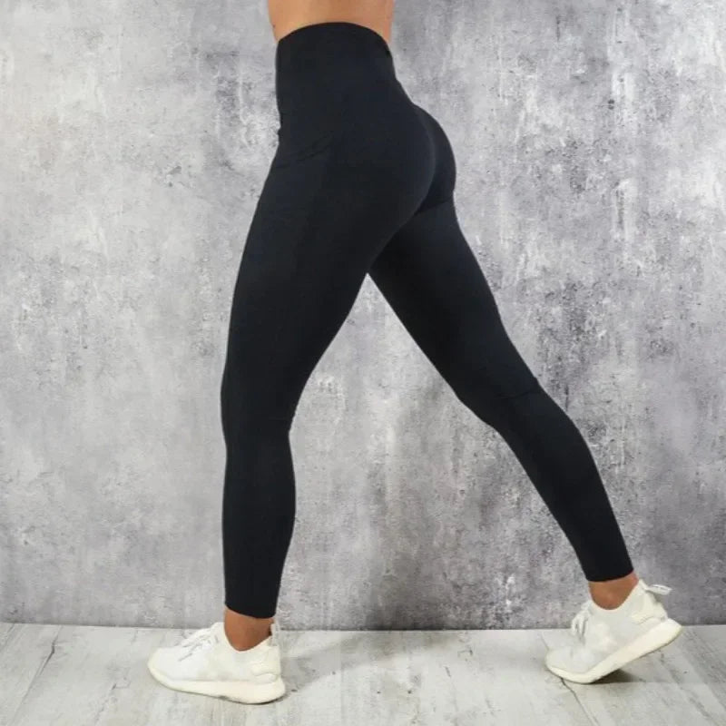 Women’s High Waist Yoga Leggings with Pockets
